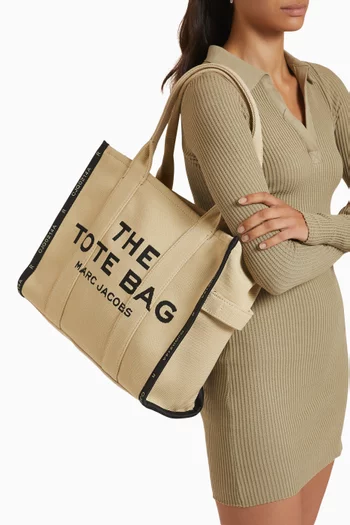 The Large Tote Bag in Jacquard           