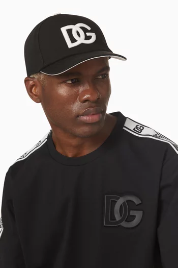 DG Embroidery Baseball Cap in Cotton Twill