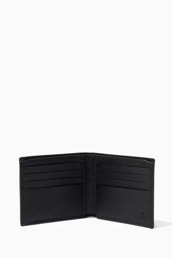 Horsebit Bi-fold Wallet in Leather