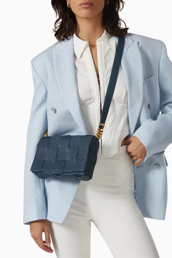 Cassette Bag in Intrecciato Leather