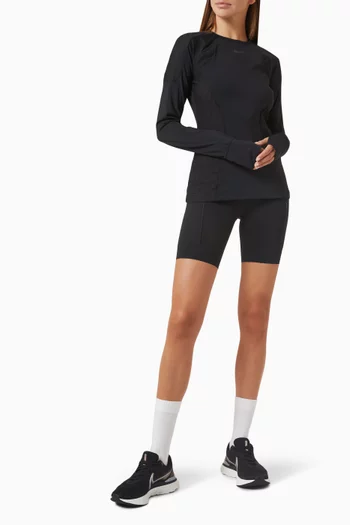 Dri-FIT Go Medium-rise 8-inch Shorts in Stretch Jersey