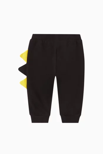 Spiky Sweatpants in Cotton Jersey