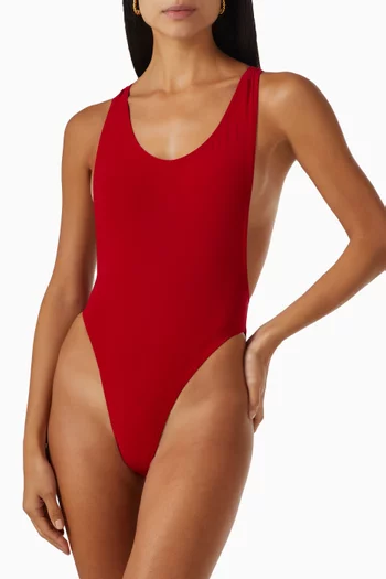 Marissa One-piece Swimsuit in 4-way Poly Lycra
