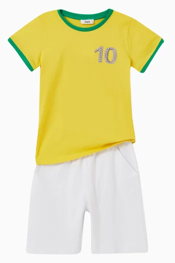 Brazil T-shirt in Cotton-jersey