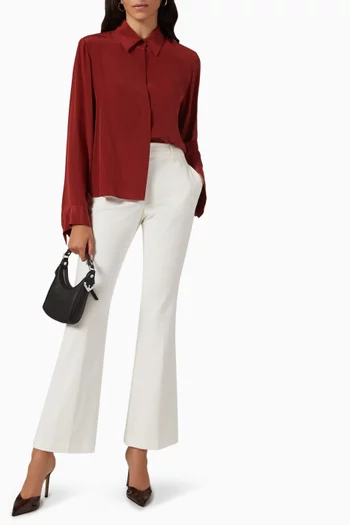 Last Friday Night Shirt in Silk-crepe