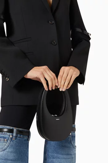 Mini Swipe Bag in Smooth Leather