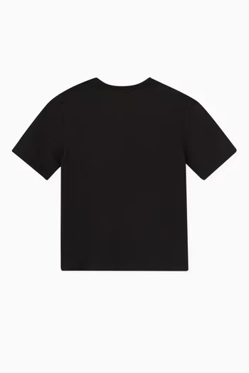 Metal Logo T-shirt in Cotton