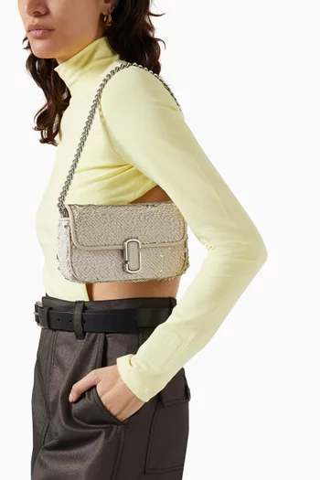 Mini The J Sequin Shoulder Bag