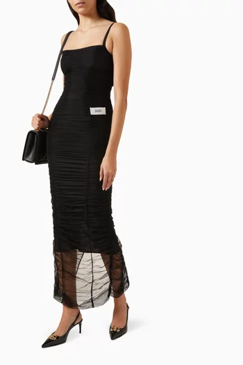 x Kim Re-edition Maxi Dress in Tulle