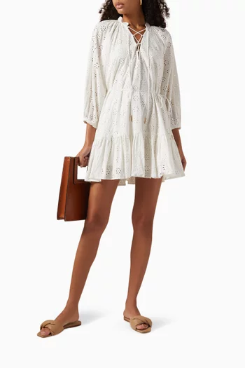 Eleanor Mini Dress in Cotton