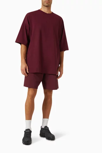 Nike Solo Swoosh Shorts in Cotton-blend Fleece