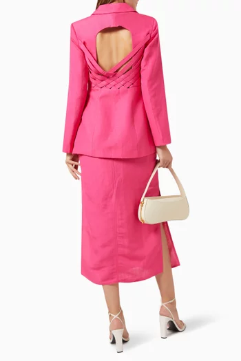 Horizon Cut-out Back Blazer