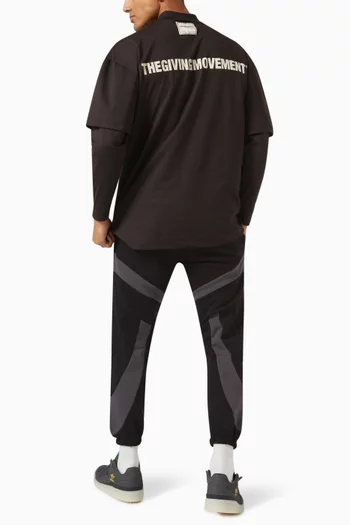 Double-layer Relaxed-fit T-shirt in Light SOFTSKIN100©