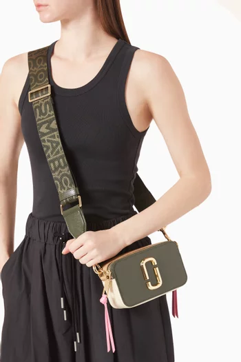 The Snapshot Camera Crossbody Bag in Leather