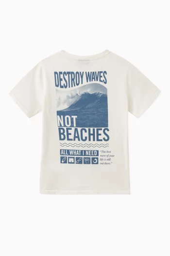 Beach Surfer T-shirt in Jersey