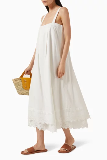 Cassidy Midi Dress in Cotton