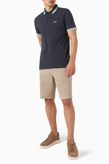 Slim Fit Shorts in Organic Cotton