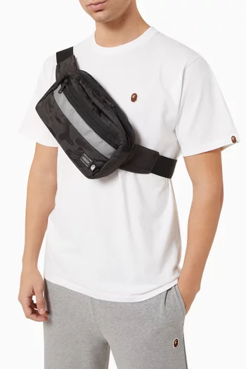 Porter Camo Waist Bag in Nylon