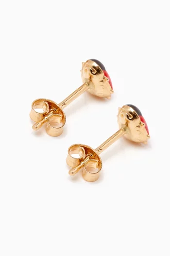 Baby Bug Earrings in 18kt Gold
