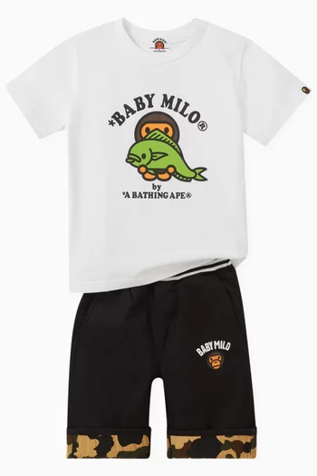 Milo Graphic-print T-shirt in Cotton