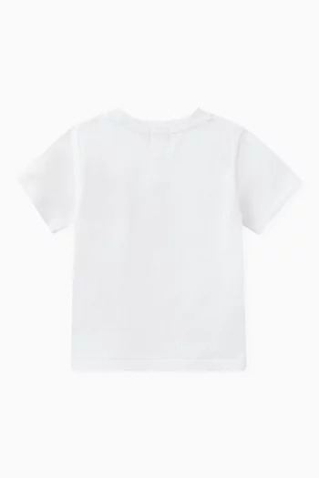 Baby Milo Fruit Logo T-shirt in Cotton
