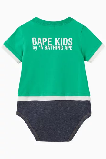 Baby Milo Logo-print Bodysuit in Cotton