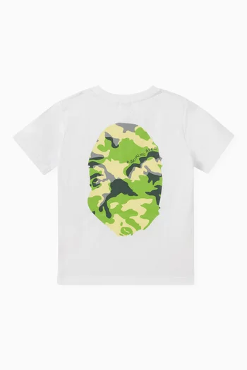Woodland Camo-print T-shirt in Cotton