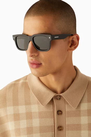 Hayden Square Sunglasses in Acetate