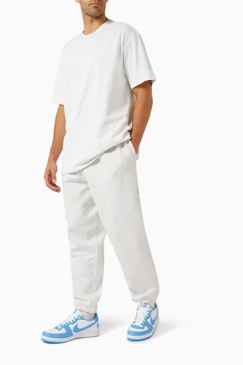 Nike Solo Swoosh Trousers in Cotton-blend Fleece