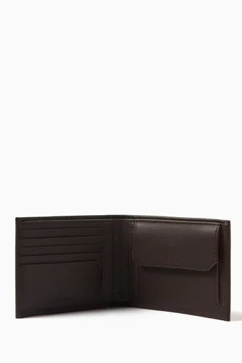 CK Concise Bi-fold Wallet in Leather