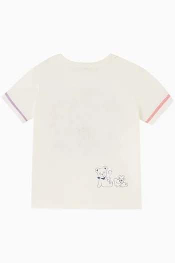 Pucci Bear T-shirt in Cotton