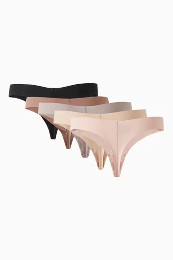 Invisible Thongs, Set of 5