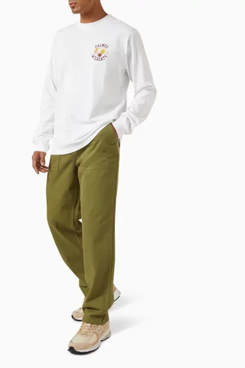 Groundsman Trousers in Organic Cotton Twill