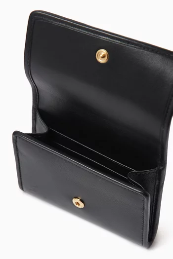 Card Holder in Matelassé Leather