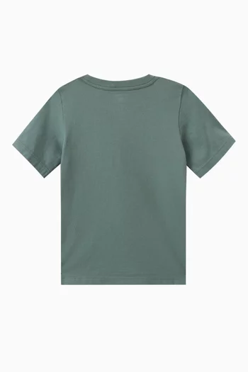 Novelty Bird Graphic T-shirt in Cotton