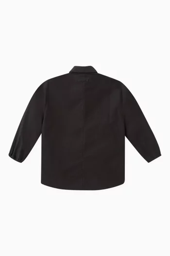 Button-down Shirt in Woven-cotton