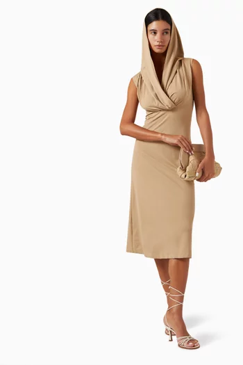 Grace Maxi Dress in Terry-cotton