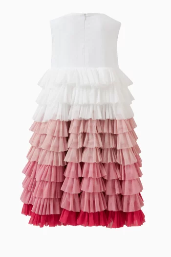 Flamenco Tiered Dress in Cotton