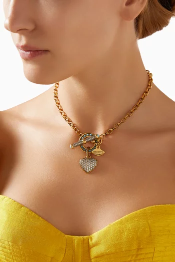 Ramon Necklace in Gold-plated Brass