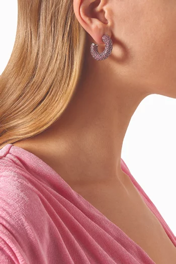 Small Cameron Crystal-embellished Hoop Earrings