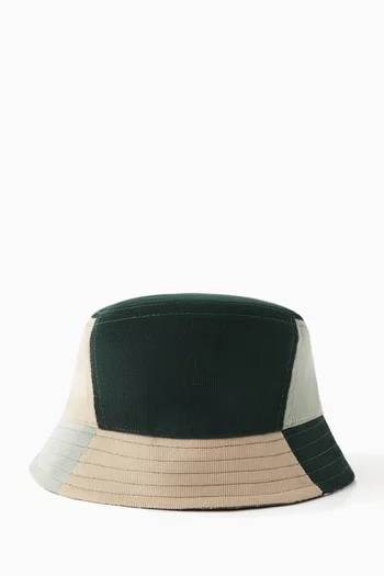 قبعة باكيت أكسفورد بوجهين تويل