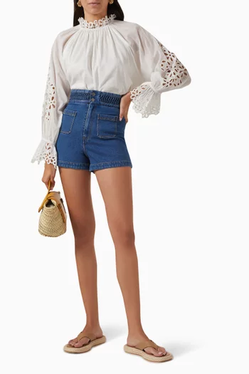 Marceline Shirt in Cotton-poplin