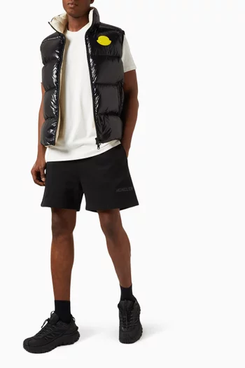 Sumido Padded Down Vest in Nylon-laqué