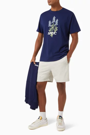 Blue Bonnets T-shirt in Cotton Jersey