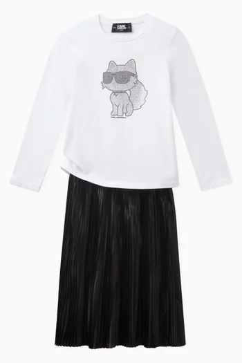 Crystal Choupette T-shirt in Cotton