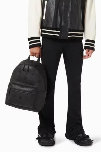 Medium Stark Maxi Monogram Backpack in Leather