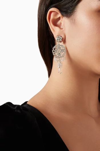 Prestige Crystal Drop Earrings
