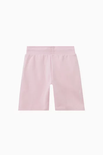 Logo-print Shorts in Cotton-blend