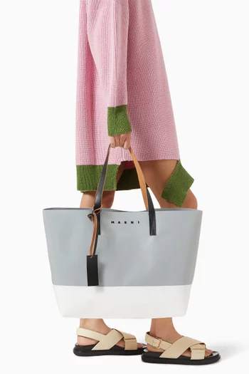 Tribeca Tote Bag in Faux Leather