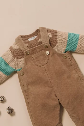 Corduroy Overall in Organic Cotton